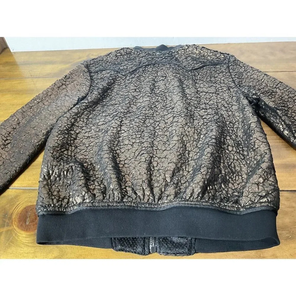 Diesel Womens Metallic Bronze Wendy Jacket Size Small - Picture 14 of 16